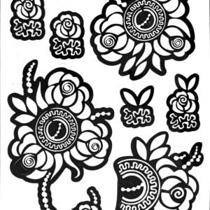 henna stencil collection